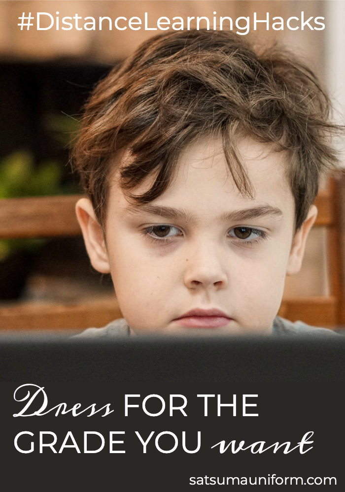 If you've heard the expression, 'dress for the job you want', here are my tips to give kids the best start with distance learning. My tips include a personal hygiene checklist that can be used to help kids create great morning routine habits that set them up for successful #distancelearning. #checklist #printable #elearning #onlineschool #zoom #teams #printables #homeschool #homeschooling #success