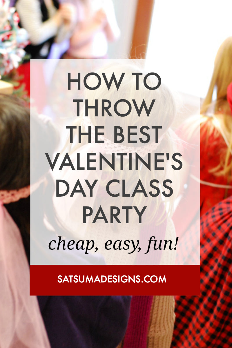 how to throw the best valentine classroom party