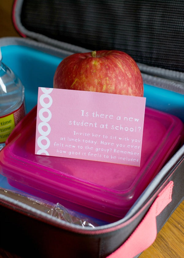 Click through to print my lunchbox notes for tweens printables | Inspire kids | lunchbox notes | free printables | SatsumaDesigns.com