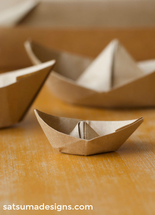 how to fold a paper boat | boat origami
