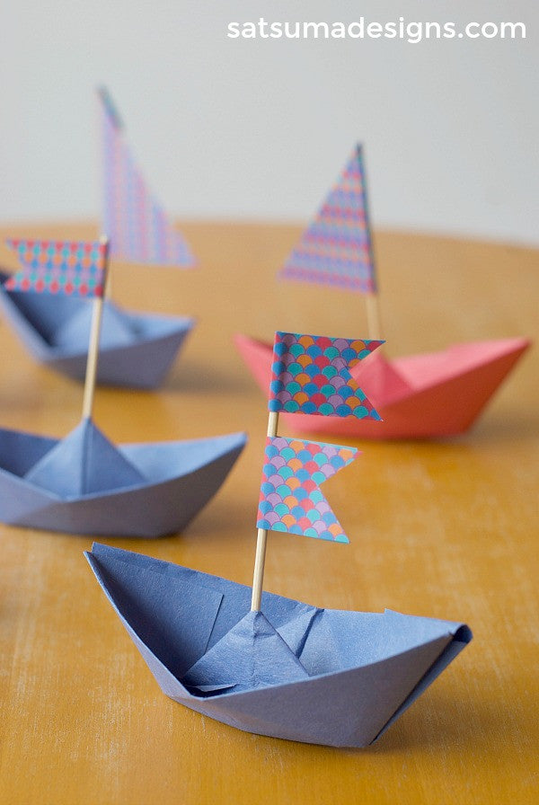 how to fold a paper boat | boat origami