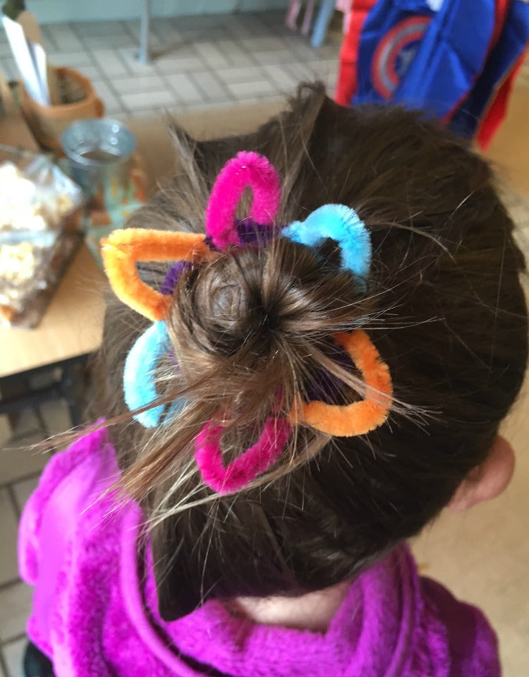 pipe cleaner bow crown