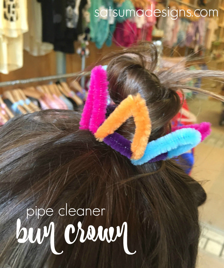 pipe cleaner bow crown