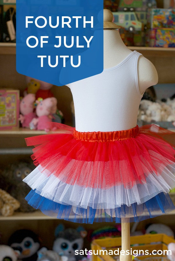 red white and blue tutu for fourth of july