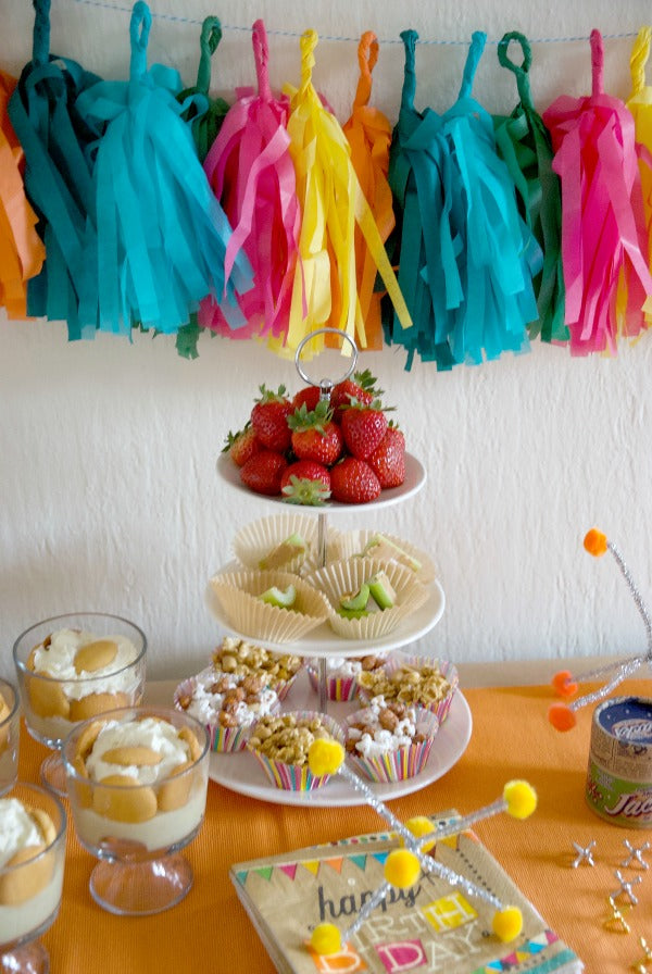 Click through to see how I planned and styled my retro birthday party bash | party planning ideas | SatsumaDesigns.com #retro #vintage