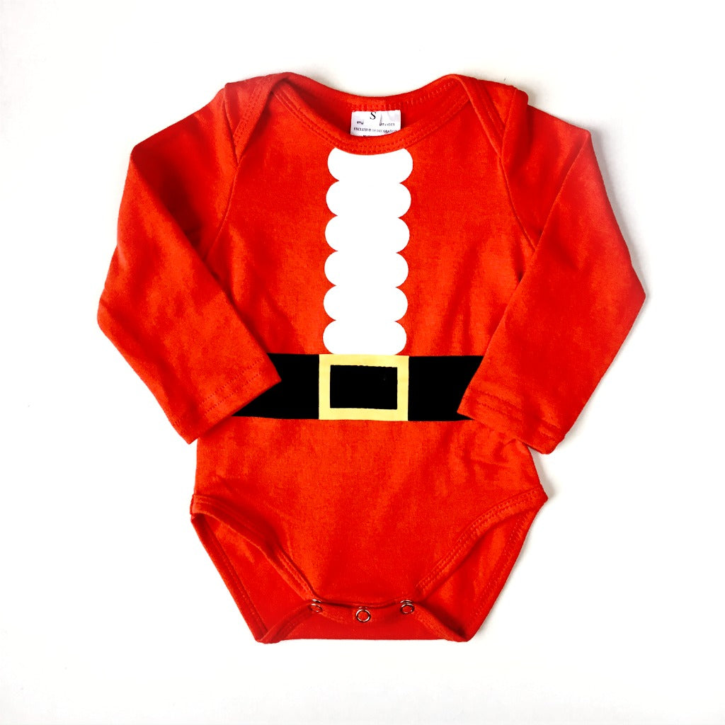 santa onesie for baby