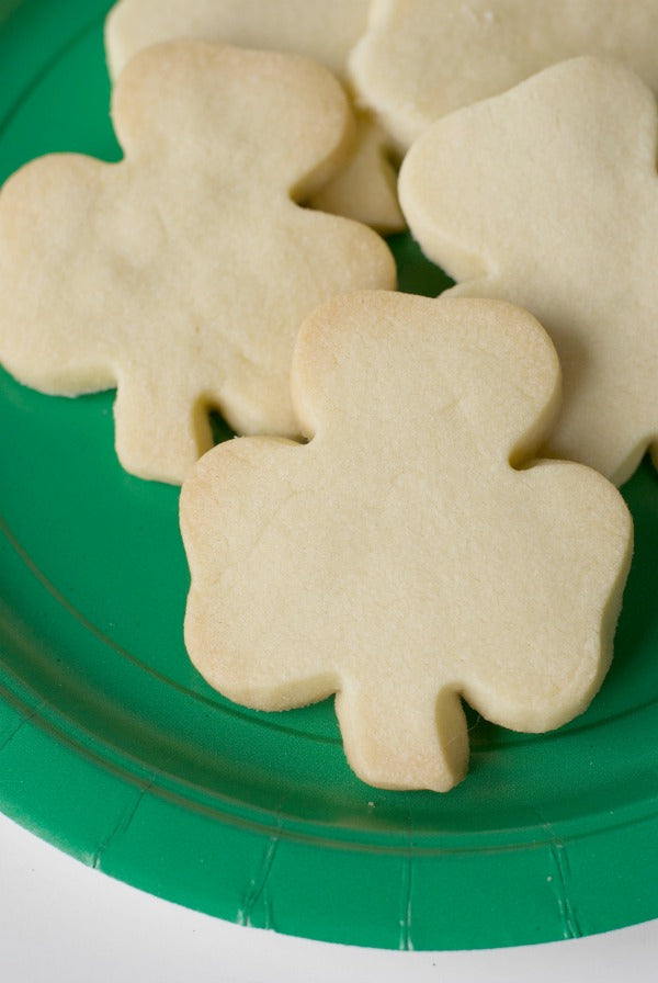 Shamrock Shortbread Cookie Recipe