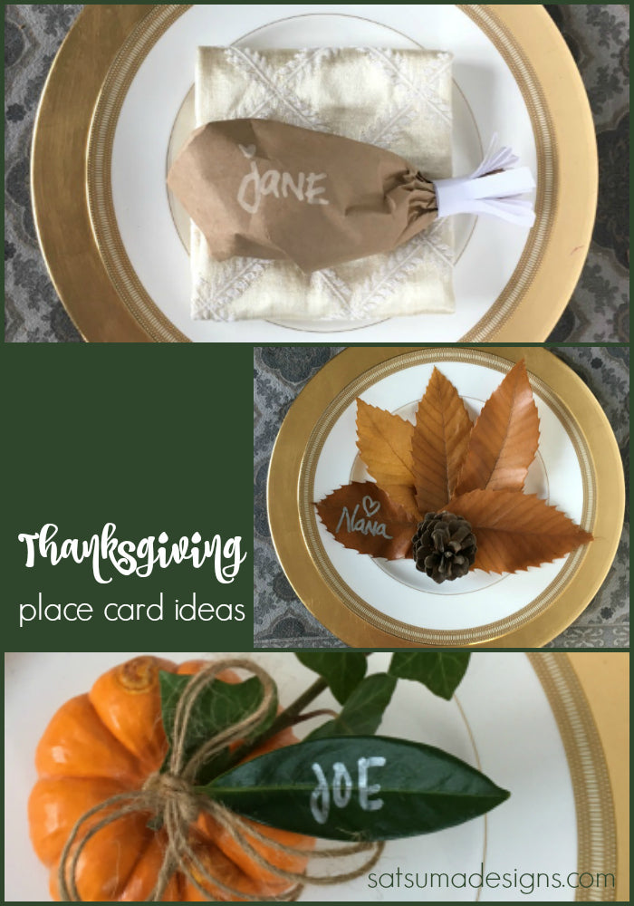 thanksgiving place card ideas