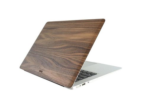 wooden mac book air cover