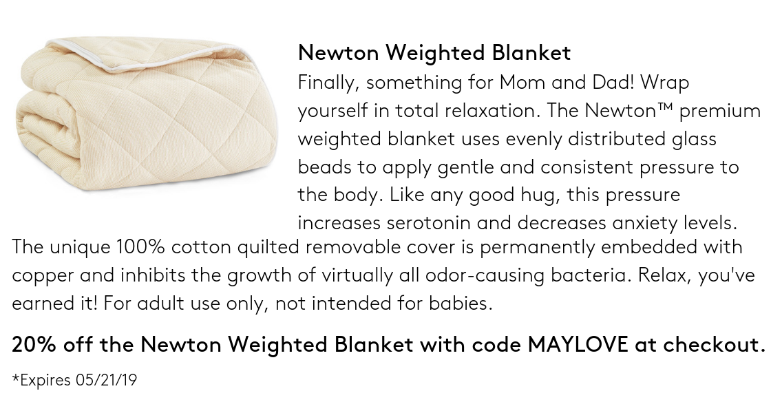 Newton Weighted Blanket