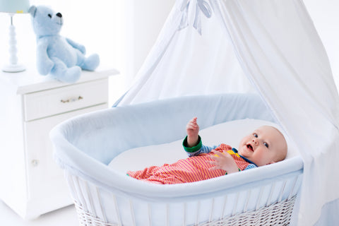baby in bassinet