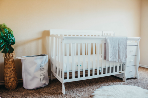 Nursery set up with proper storage space