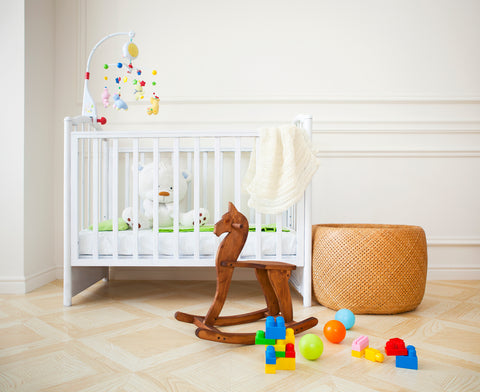Nursery essentials set up perfect for playing