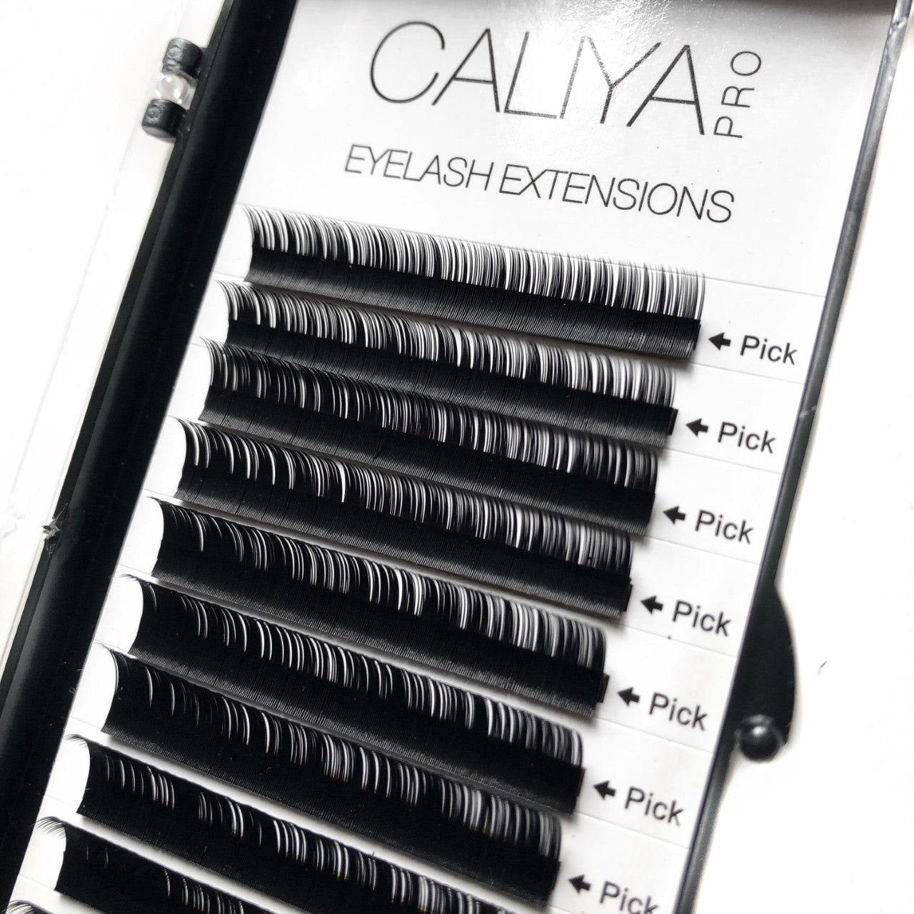 Mixed Lengths (8-13mm) | 12 rows | D Curl | 0.12