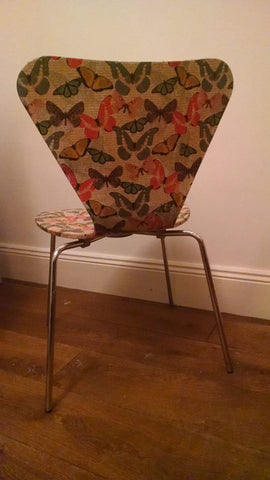 Decoupage Butterfly Chair 3