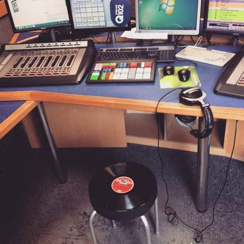 Record Stool Q102 Studio