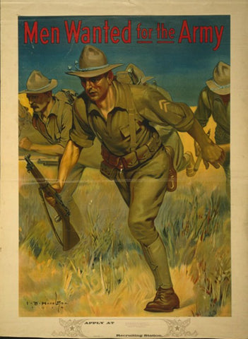 U.S. Army Poster via Pocket Square Heroes