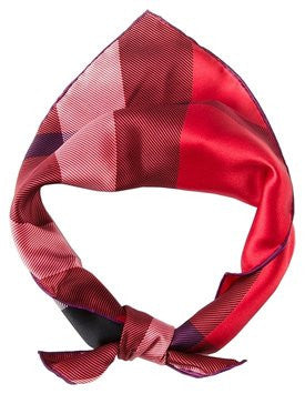 burberry small check scarf