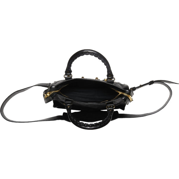 Balenciaga Giant 12 Gold Mini City Bag - Black