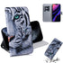 For iPhone 11 Pro 3D Colored Drawing Horizontal Flip Leather Case, with Holder & Card Slot...(Tiger)