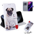 For iPhone 11 Pro 3D Colored Drawing Horizontal Flip Leather Case, with Holder & Card Slot &...(Pug)