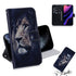 For iPhone 11 Pro 3D Colored Drawing Horizontal Flip Leather Case, with Holder & Card Slot ...(Lion)