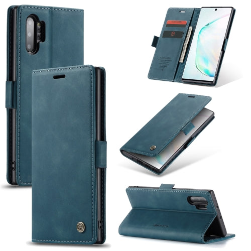 CaseMe-013 Multifunctional Horizontal Flip Leather Case with Card Slot & Holder & Wallet fo...(Blue)