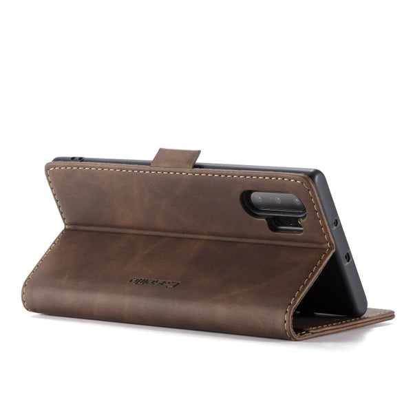CaseMe-013 Multifunctional Horizontal Flip Leather Case with Card Slot & Holder & Wallet ...(Coffee)