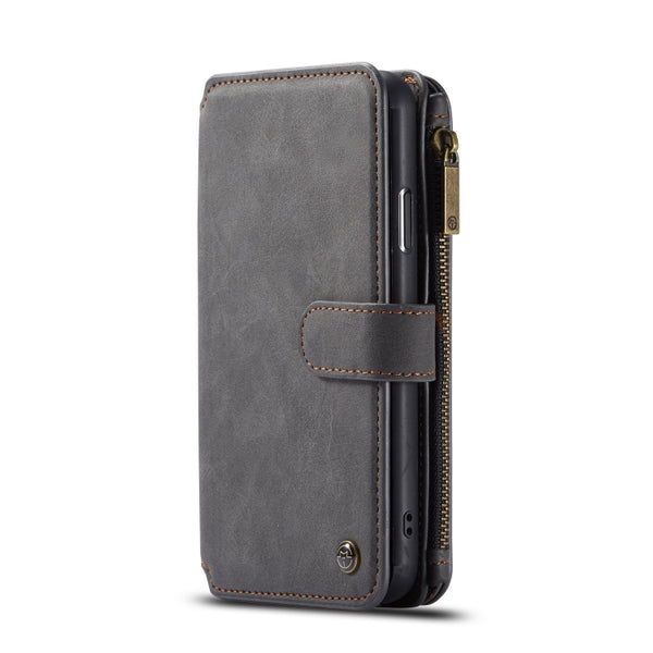 For iPhone 11 Pro Max CaseMe-007 Detachable Multifunctional Horizontal Flip Leather Case w...(Black)
