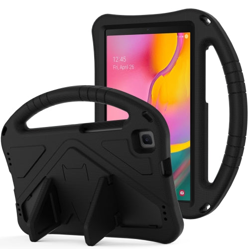 For Samsung Galaxy Tab A 8.0 (2019) T290 T295 EVA Flat Anti Falling Protective Case Shell ...(Black)