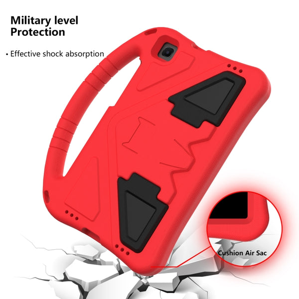 For Samsung Galaxy Tab A 8.0 (2019) T290 T295 EVA Flat Anti Falling Protective Case Shell wi...(Red)