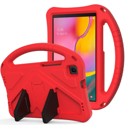 For Samsung Galaxy Tab A 8.0 (2019) T290 T295 EVA Flat Anti Falling Protective Case Shell wi...(Red)