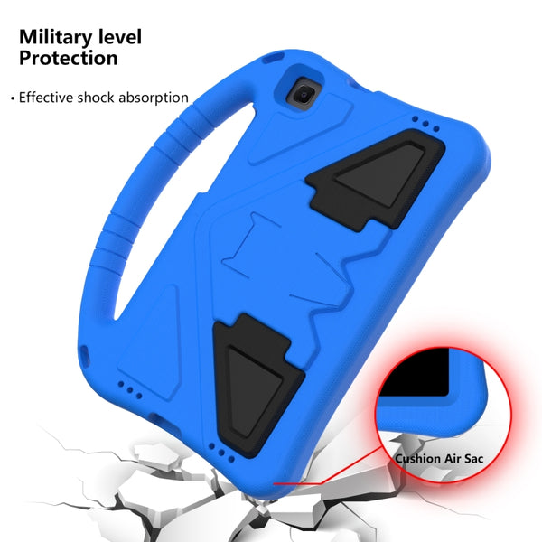 For Samsung Galaxy Tab A 8.0 (2019) T290 T295 EVA Flat Anti Falling Protective Case Shell w...(Blue)