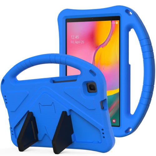 For Samsung Galaxy Tab A 8.0 (2019) T290 T295 EVA Flat Anti Falling Protective Case Shell w...(Blue)