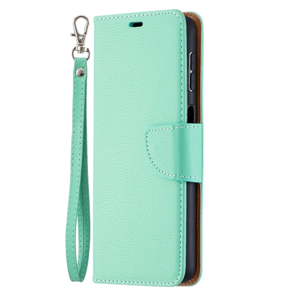 For Samsung Galaxy A32 5G Litchi Texture Pure Color Horizontal Flip PU Leather Case with H...(Green)