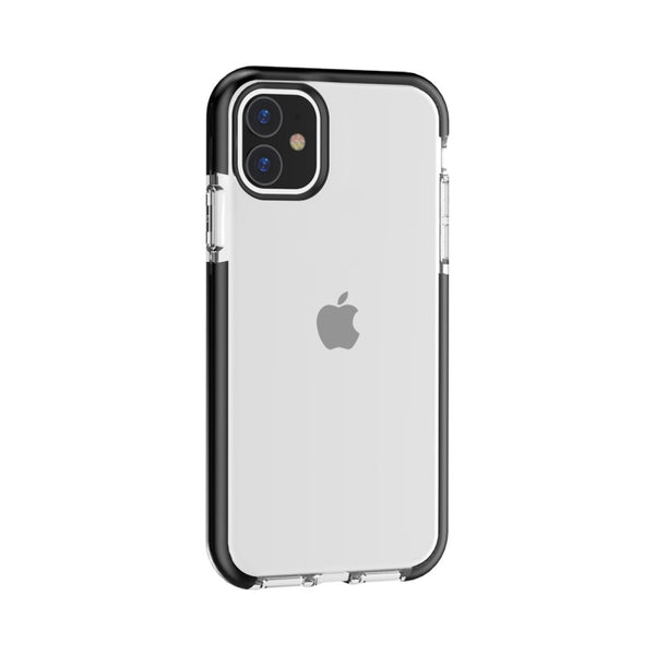 For iPhone 11 Highly Transparent Soft TPU Case(Black)