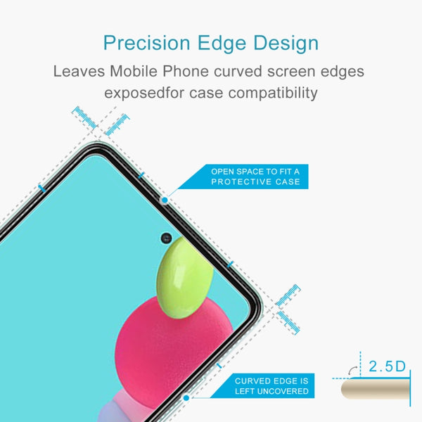 For Samsung Galaxy A52 5G 10pcs 0.26mm 9H 2.5D Tempered Glass Film