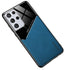For Samsung Galaxy S21 Ultra 5G All-inclusive Leather Organic Glass Protective Case w...(Royal Blue)