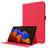 For Samsung Galaxy Tab S8 Tab S8 Plus Tab S7 FE Tab S7 T970 Horizontal Flip TPU Fabric PU Le...(Red)