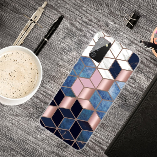 For Samsung Galaxy A02s (EU Version) A Series Marble Pattern TPU Protective Case(HC-A3)