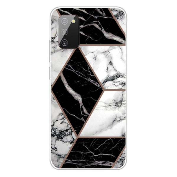 For Samsung Galaxy A02s (EU Version) A Series Marble Pattern TPU Protective Case(HC-A7)