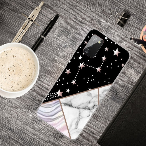 For Samsung Galaxy A02s (EU Version) A Series Marble Pattern TPU Protective Case(HC-A8)