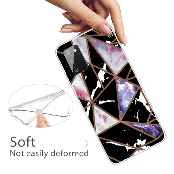 For Samsung Galaxy A02s (EU Version) A Series Marble Pattern TPU Protective Case(HC-A9)