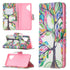 For Samsung Galaxy A32 4G Colored Drawing Pattern Horizontal Flip Leather Case with Ho...(Life Tree)