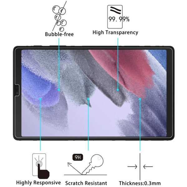 For Samsung Galaxy Tab A7 Lite T220 9H 2.5D Explosion-proof Tempered Glass Film
