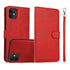 For iPhone 11 Calf Texture 2 in 1 Detachable Magnetic Back Cover Horizontal Flip Leather Cas...(Red)