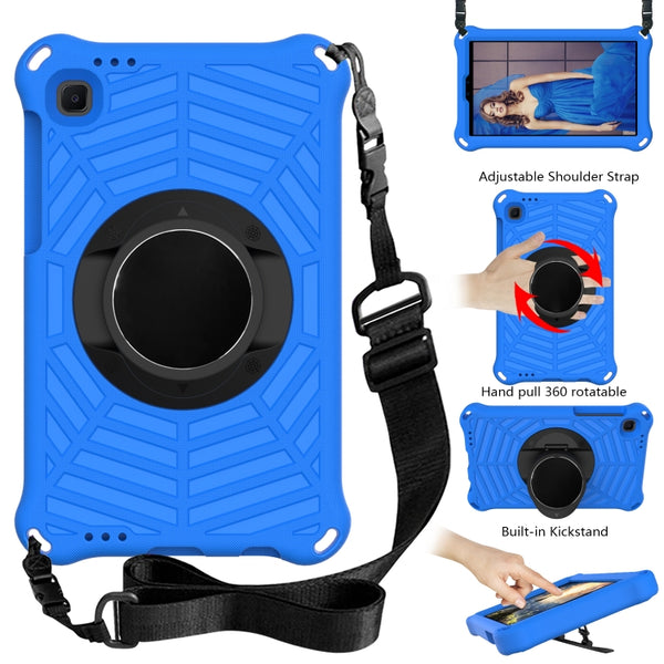 For Samsung Galaxy Tab A7 Lite 8.7 SM-T220 SM-T225 Spider King EVA Protective Case with Adj...(Blue)