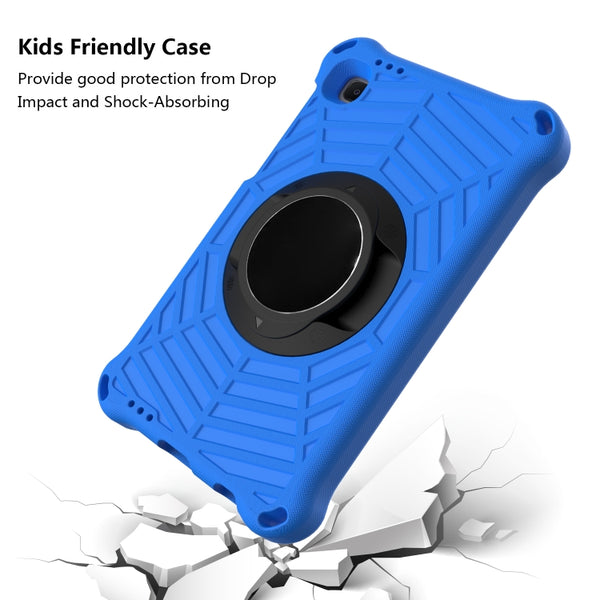 For Samsung Galaxy Tab A7 Lite 8.7 SM-T220 SM-T225 Spider King EVA Protective Case with Adj...(Blue)