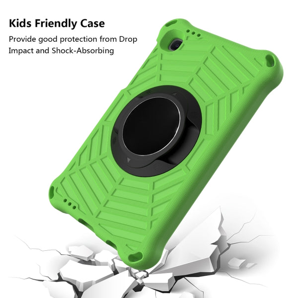 For Samsung Galaxy Tab A7 Lite 8.7 SM-T220 SM-T225 Spider King EVA Protective Case with Ad...(Green)