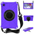 For Samsung Galaxy Tab A7 Lite 8.7 SM-T220 SM-T225 Spider King EVA Protective Case with A...(Purple)